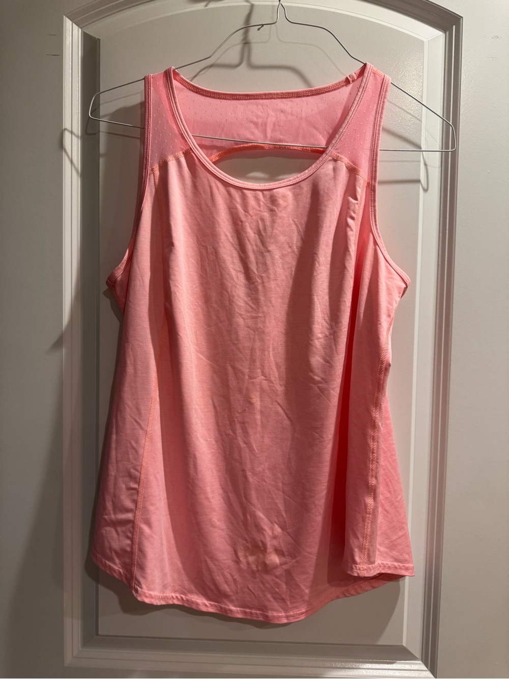 tek gear Pink Performance Tank Top with Scoop Neck